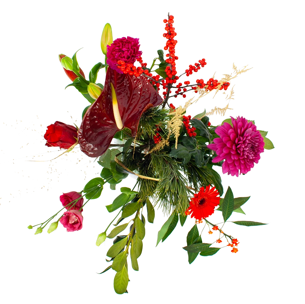 Boeket Liefdevolle Kerst Klein - Afbeelding 2