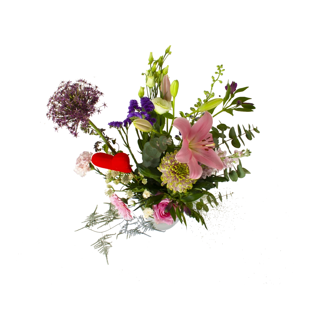 Boeket Voor De Liefste Moeder Middel - Afbeelding 2