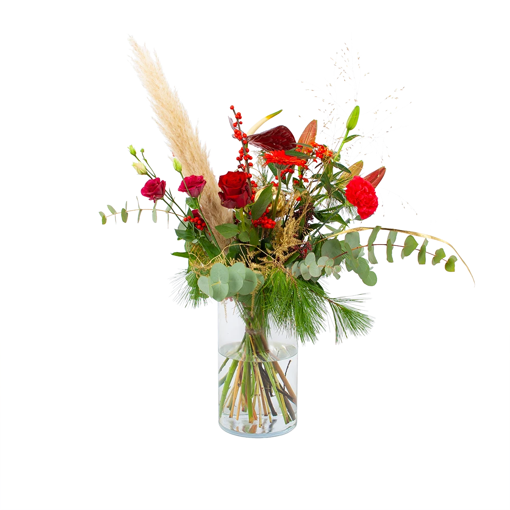 Boeket Winterse Pluim Middel