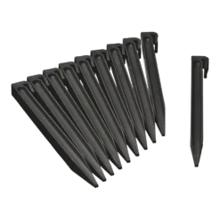 Borderrandpennen 26,7cm - 10 Stuks - Zwart - Nature