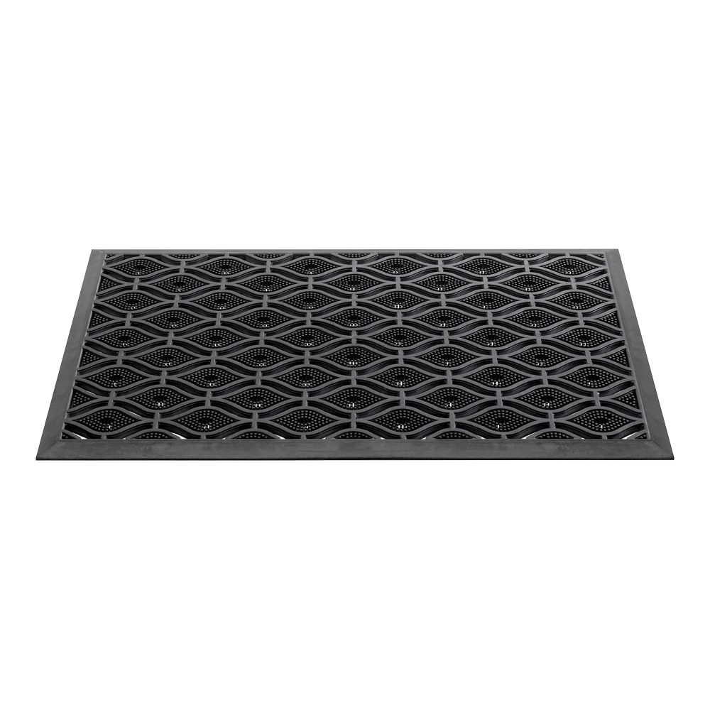 HAMAT Buitenmat Armada - 75x45cm - Zwart - Deurmat