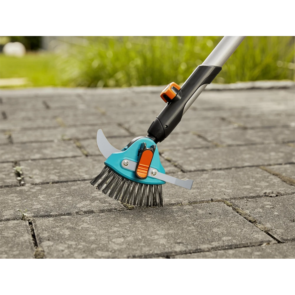 Combisysteem 3in1 Voegenkrabber/borstel - 9cm - Gardena - Afbeelding 3