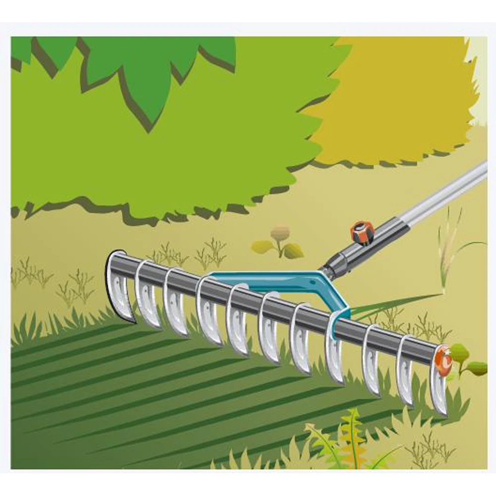 Combisysteem Verticuteerhark - Gardena - Afbeelding 3