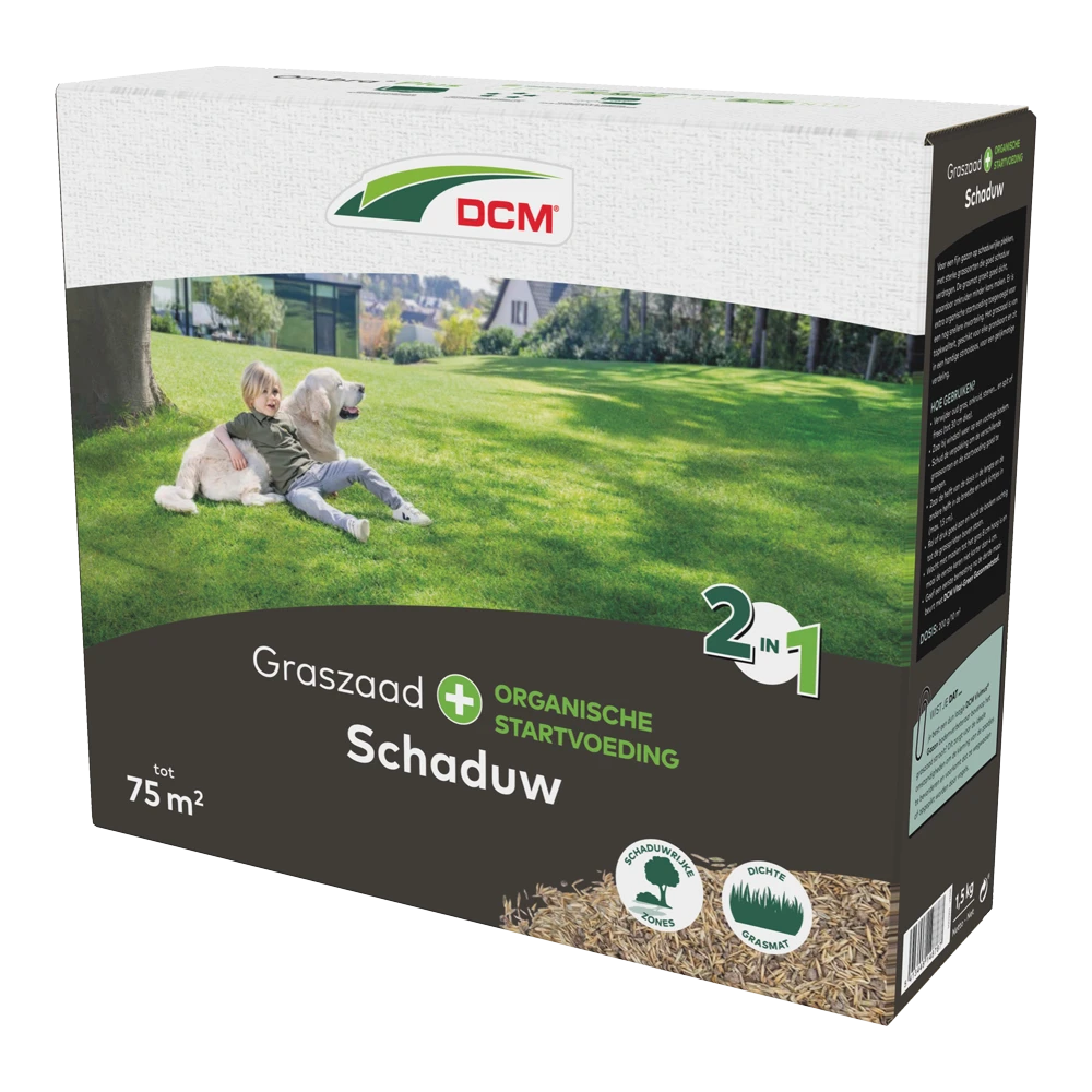 DCM Graszaad 2-in-1 Schaduw - 1,5kg - Graszaad