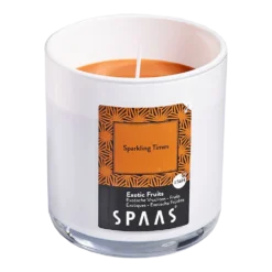 Geurkaars In Glas Met Deksel 56u - Sparkling Times - Geurkaars - SPAAS