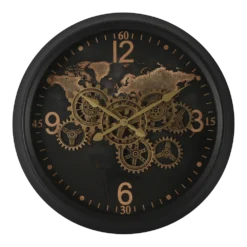 Klok Carta Zwart U00f8 60 Cm - Wandklok