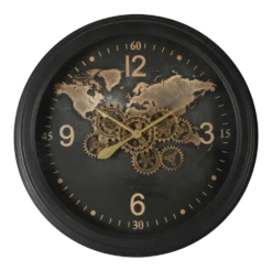 Klok Carta Zwart U00f8 80 Cm - Wandklok