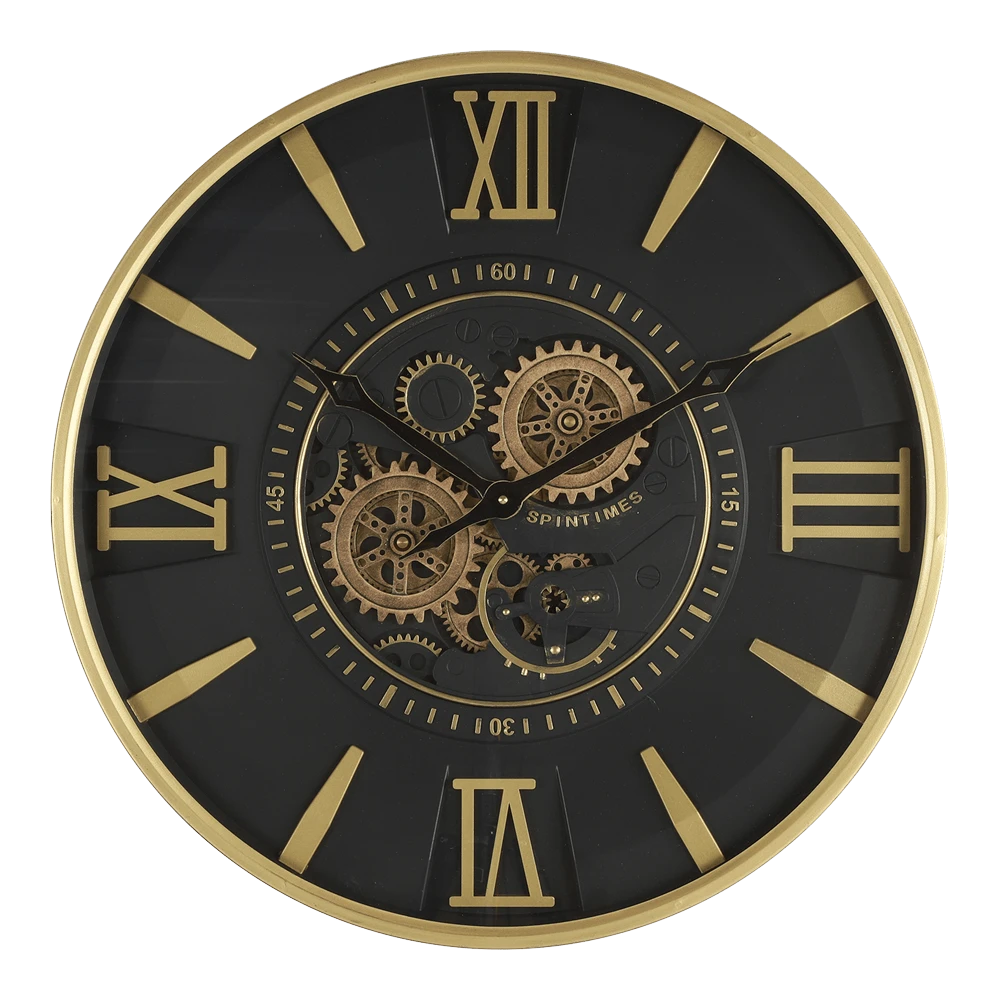 Klok Devon Goud U00f8 60 Cm - Wandklok