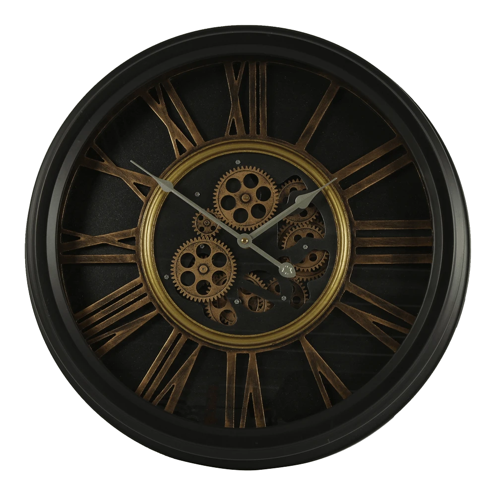 Klok Grant Zwart U00f8 52,2 Cm - Wandklok
