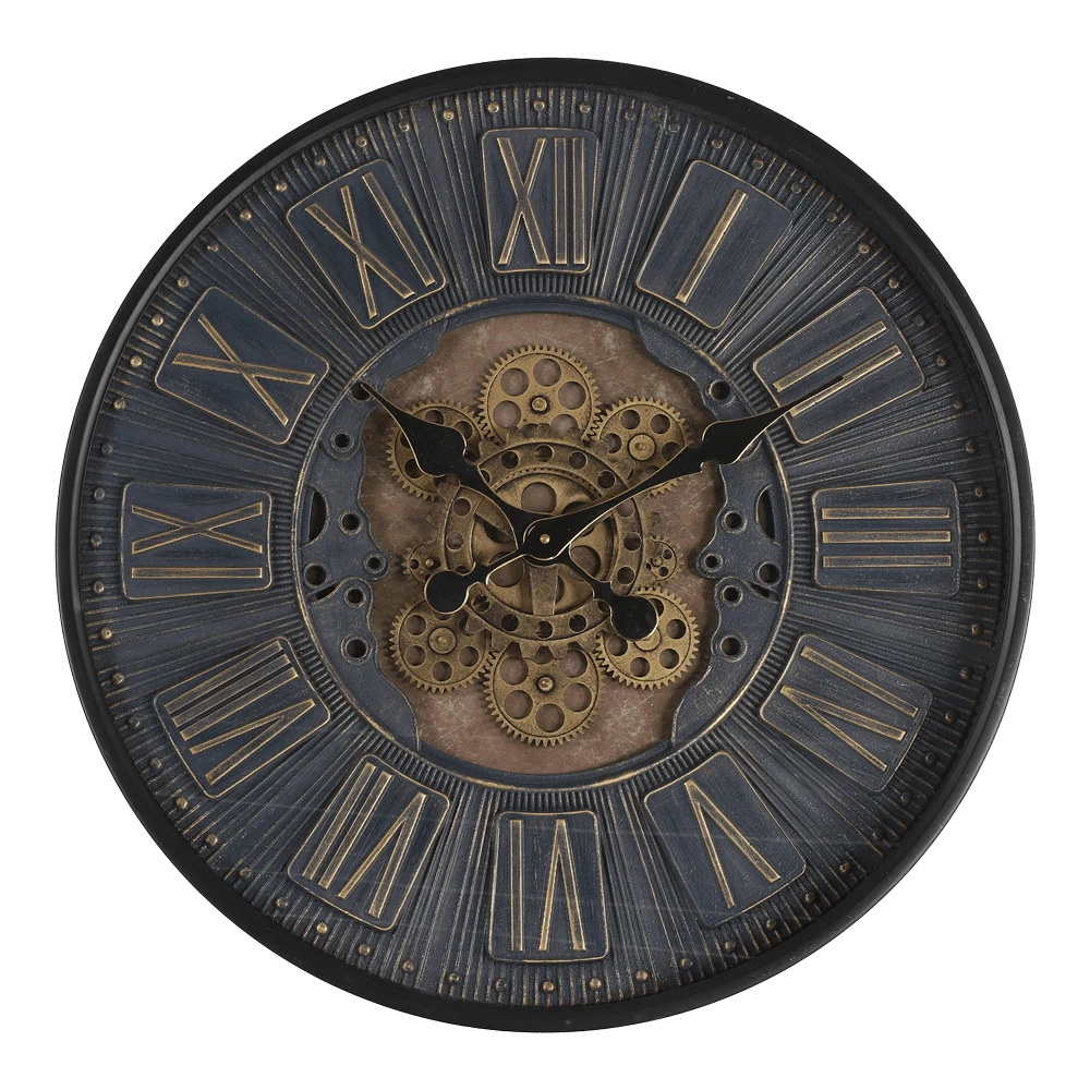 Klok Grant Zwart U00f8 60 Cm - Wandklok