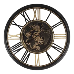 Klok Lancashire Zwart U00f8 80 Cm - Wandklok