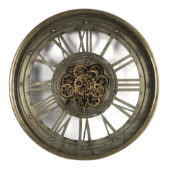 Klok Marinus Grijs U00f8 80 Cm - Wandklok