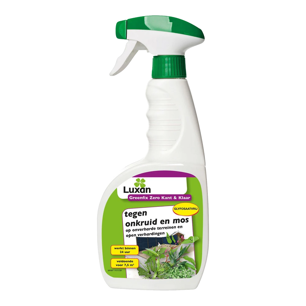 Luxan Greenfix Zero 750 Ml Glyfosaatvrij Kant & Klaar - Onkruid En Aanslag