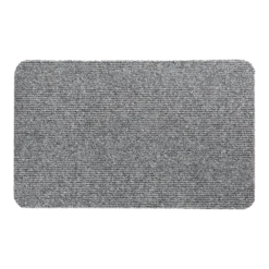 Mega Ribmat - 80x50cm - Lichtgrijs - Deurmat