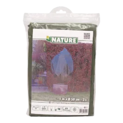 Nature Winterhoes Met Koord D50cm X 1m 50 G/mu00b2 3 Stuks Groen