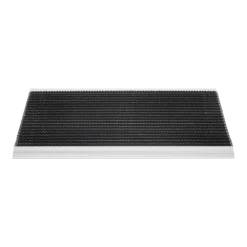 HAMAT Outline Borstelmat - 80x50cm - Zwart - Deurmat