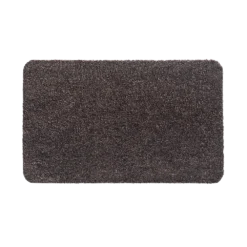 Schoonloopmat Aqualuxe - 80x50cm - Bruin - Deurmat