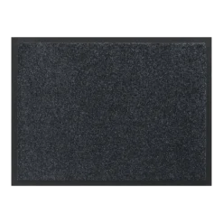 HAMAT Schoonloopmat Briljant - 80x60cm - Graphite - Deurmat