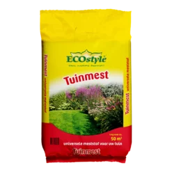 EcoStyle Tuinmest 5kg - Tuinplanten Voeding, Gazonmeststof