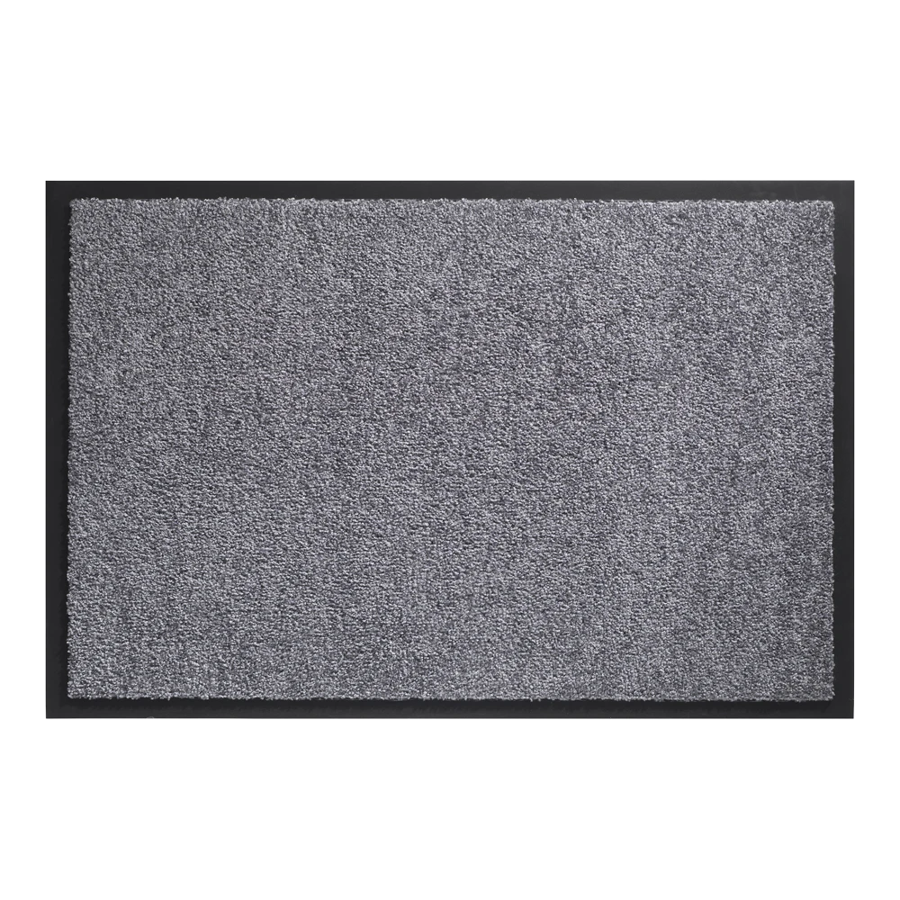 Twister Schoonloopmat - 90x60cm - Grijs - Deurmat