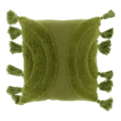 Unique Living Sierkussen Brody - 45x45cm - Olive Green