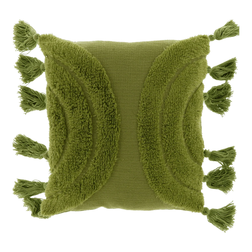 Unique Living Sierkussen Brody - 45x45cm - Olive Green