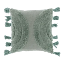 Unique Living Sierkussen Brody - 45x45cm - Surf Blue