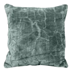 Unique Living Sierkussen Chez - 45x45cm - Mineral Blue