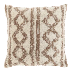 Unique Living Sierkussen Elliot - 45x45cm - Coconut