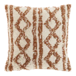 Unique Living Sierkussen Elliot - 45x45cm - Leather Brown