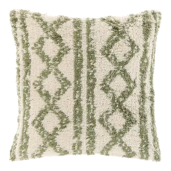 Unique Living Sierkussen Elliot - 45x45cm - Olive Green