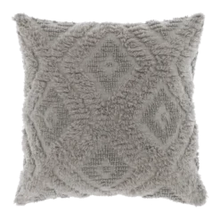 Unique Living Sierkussen Nadira - 45x45cm - Chateau Grey