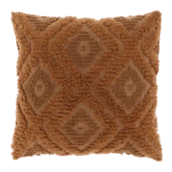 Unique Living Sierkussen Nadira - 45x45cm - Leather Brown