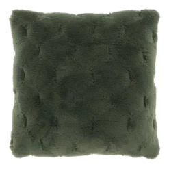 Unique Living Sierkussen Quincy - 45x45cm - Deep Green