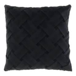 Unique Living Sierkussen Viktor - 45x45cm - Black