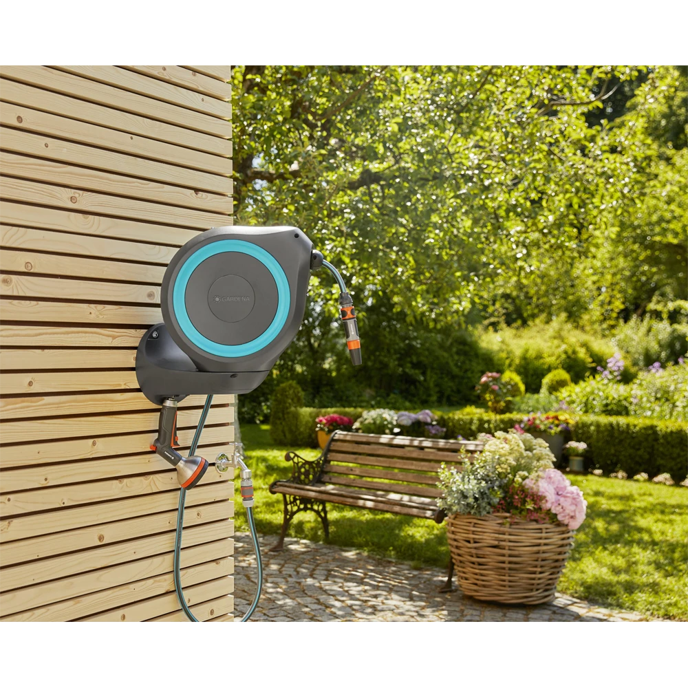 Wandslangenbox RollUp - S - 15m - Blauw - Gardena - Afbeelding 6