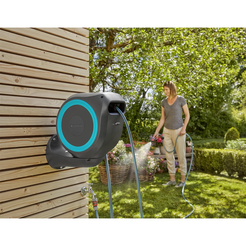Wandslangenbox RollUp - S - 15m - Blauw - Gardena - Afbeelding 7