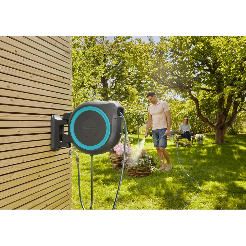 Wandslangenbox RollUp - XL - 35m - Blauw - Gardena - Afbeelding 6