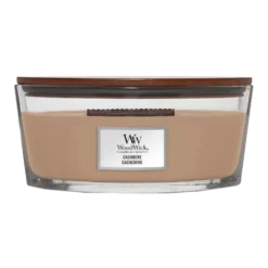 Woodwick Cashmere Ellipse Candle - Geurkaars