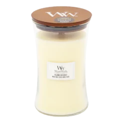 Woodwick Island Coconut Large Candle - Geurkaars