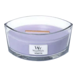 Woodwick Lavender Spa Ellipse Candle - Geurkaars
