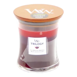 Woodwick Trilogy Sun Ripened Berries Medium Candle - Geurkaars