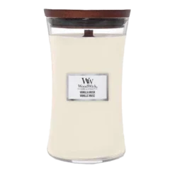 Woodwick Vanilla Musk Large Candle - Geurkaars